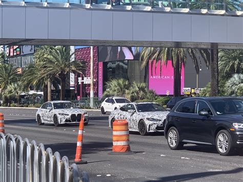 2021 BMW M3 and M4 fleet spotted in Las Vegas