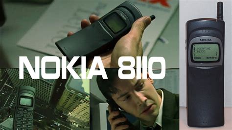 Nokia 8110 - The Legendary Phone from The Matrix Movie! - YouTube