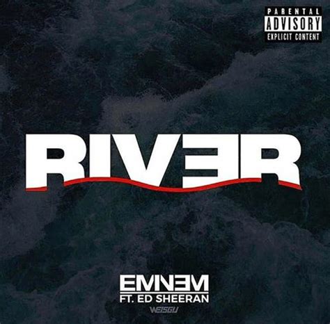 This River cover looks dope : r/Eminem