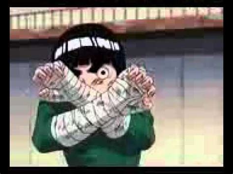 Examen chunin Rock Lee vs Gaara del desierto - YouTube