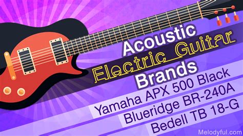 Best Acoustic Electric Guitar Brands - Melodyful