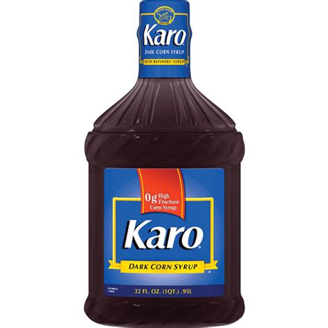 Karo® Dark Corn Syrup with Refiners' Syrup 32 fl. oz. Plastic Bottle | Pancake Mixes & Syrup ...