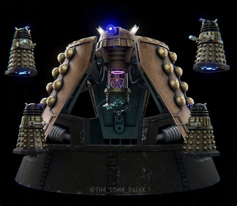 ArtStation - 2005 Dalek Emperor Model