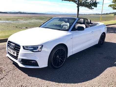 2015 White Audi A5 1.8 Petrol Convertible S Line Special Edition Manual TFSI | in Exmouth, Devon ...