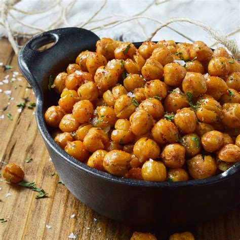 CRISPY ROASTED CHICKPEAS!!! + WonkyWonderful