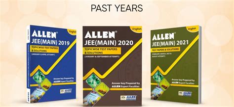 Past year topic wise JEE Main Test Papers with Solutions Archives - My Exam : EduBlog of ALLEN ...