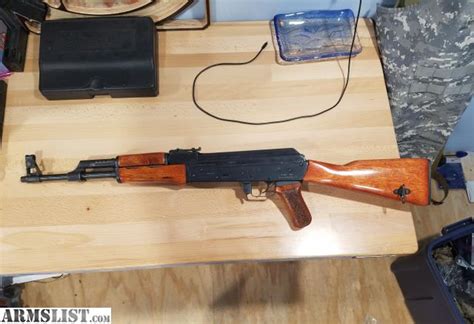 ARMSLIST - For Sale/Trade: Mak90 sporter slant cut with ironwood furniture.