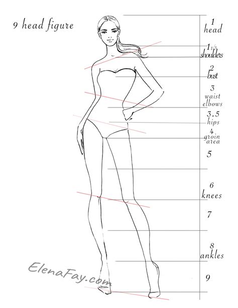 15+ Best New Easy Fashion Sketches Body - Sarah Sidney Blogs