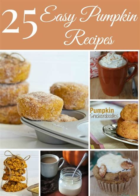 25 Pumpkin Recipes You Must Try this Fall! | Pumpkin recipes easy ...