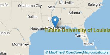 Where Is Tulane University of Louisiana?