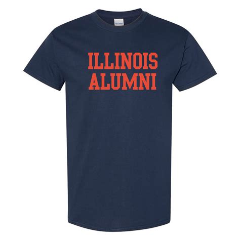 University of Illinois Fighting Illini Basic Block Alumni Cotton T-Shi