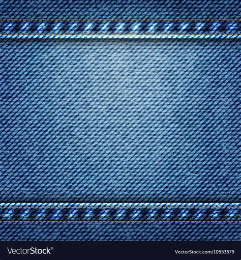 Blue jean texture background Royalty Free Vector Image