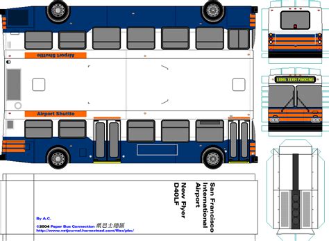 United States 美國 – Paper Bus Connection – 紙巴士總匯