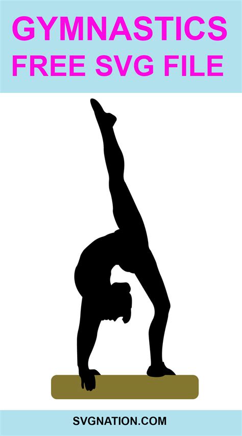 Gymnast Silhouette - Free SVG Files