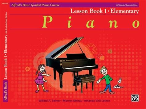 Piano Lesson Books For Adults / Alfred Music Basic Piano Lesson Book 4 ...