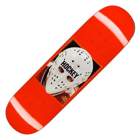 Hockey Skateboards War On Ice (Red) Skateboard Deck 8.75 ...