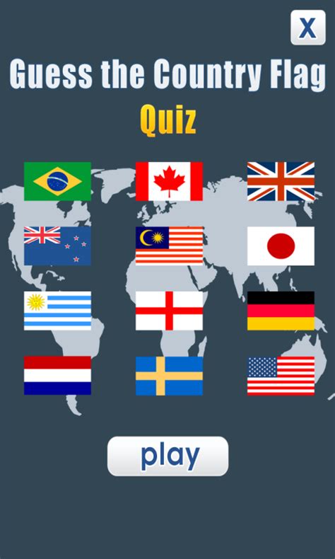 Guess the Country Flag - Quiz