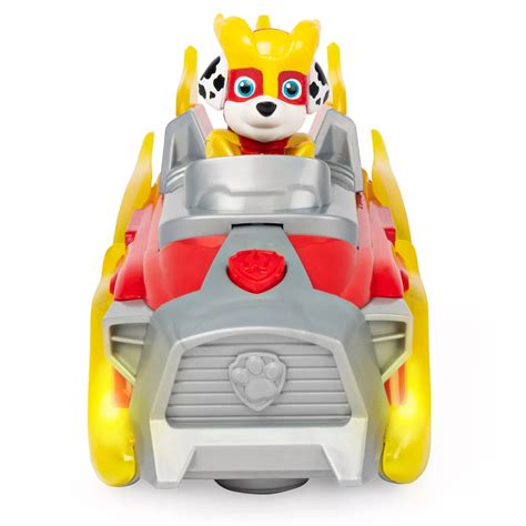 Paw Patrol Mighty Pups Charged Up Marshall Deluxe Vehicle