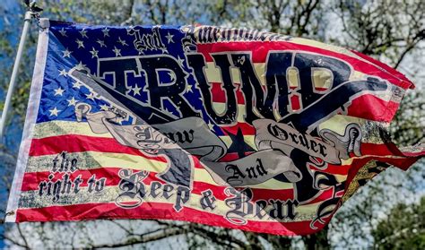 Buy Trump Law & Order Flag - Outdoor Tough Nylon Cool Flags for Sale!