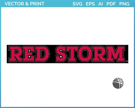 St. Johns Red Storm - Wordmark Logo (2007) - College Sports Vector SVG ...