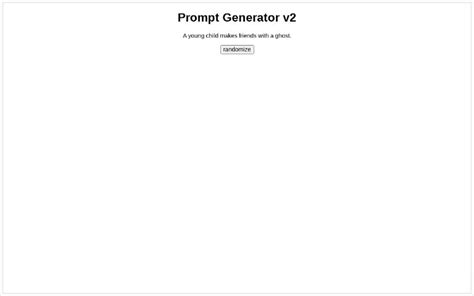 Prompt Generator v2