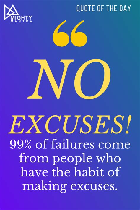 NO EXCUSES! | Cool words, Inspirational quotes, Inspirational quotes ...