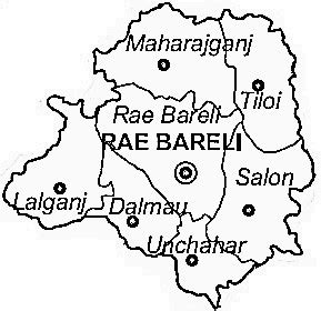 Rae Bareli District | Rae Bareli District Map