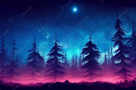 🔥 [30+] Beautiful Night Forest Wallpapers | WallpaperSafari