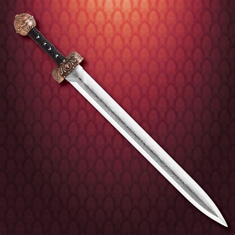 Roman Gladius Chromed Training Swords by Costumes and Collectibles