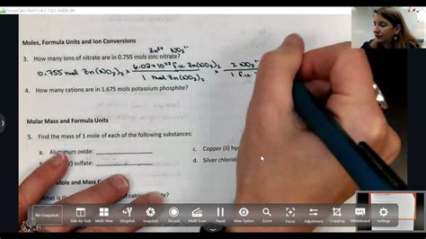 Formula Units and Mole Conversions - YouTube