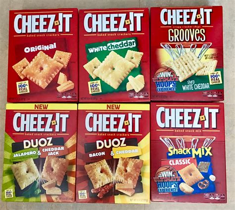 The Unofficial Ranking of Cheez It Flavors