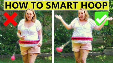 How To Use Weighted Smart Hula Hoop For Plus Size Beginners & Workouts (Easy Step By Step ...