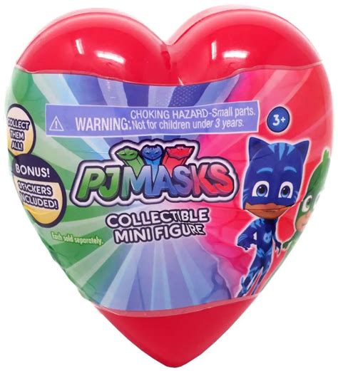 Disney Junior PJ Masks Collectible Figure Mystery Pack Heart Just Play ...