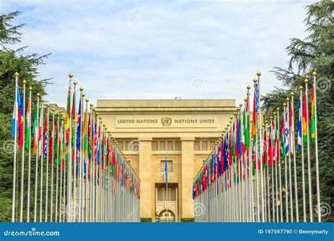 United Nations Geneva editorial image. Image of center - 197597790