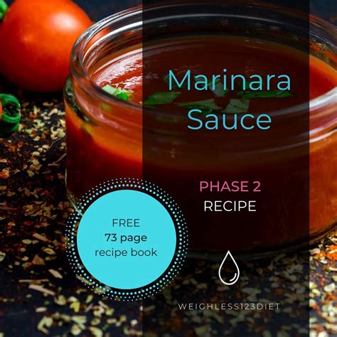 Marinara Sauce - weightless 123