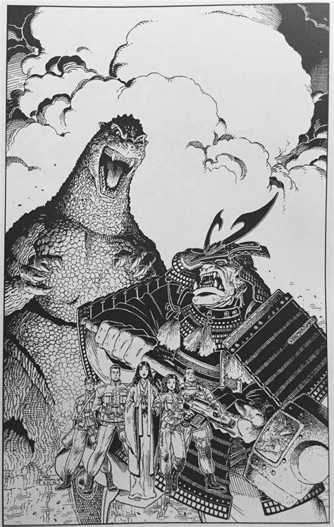 Godzilla by the great Arthur Adams! | Godzilla comics, Kaiju art, Movie monsters