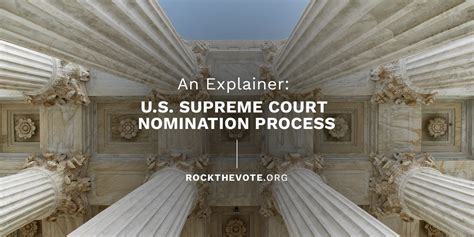 The U.S. Supreme Court Nomination Process - Rock the Vote