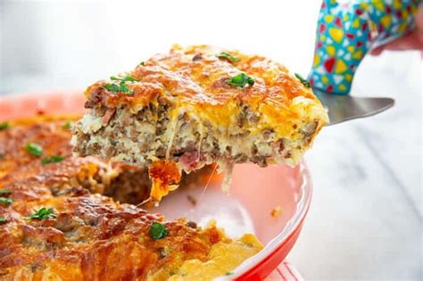 The Bisquick Impossible Cheeseburger Pie | The Kitchen Magpie ...