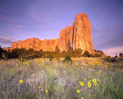 J.C. Leacock Photography | U.S. Landscapes | El Morro Rock, El Morro National Monument, New Mexico