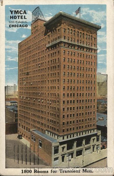 YMCA Hotel, Chicago Illinois Postcard