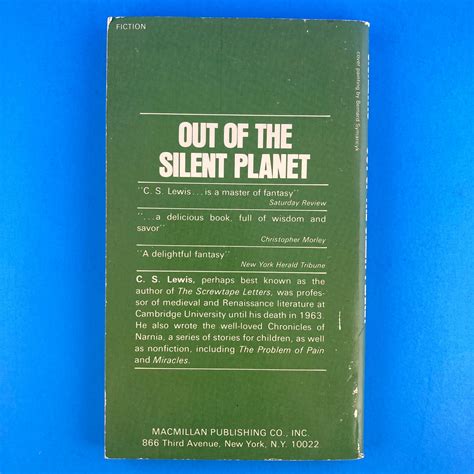 Out of the Silent Planet – Sparrow's Bookshop