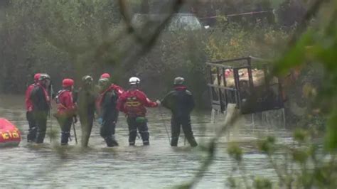 Flooding hits Northern Ireland as people urged not to travel