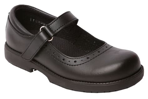 Froggies Velcro Girls School Shoes - Black – Gem Schoolwear