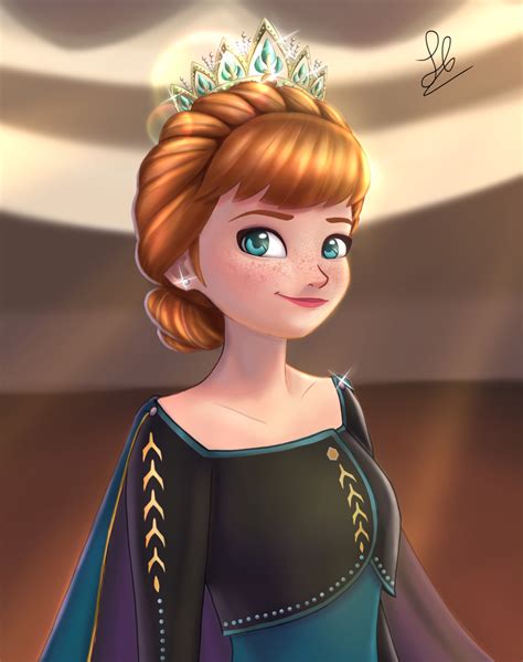 [Frozen 2] Queen Anna fanart by Hanoka2034 on DeviantArt