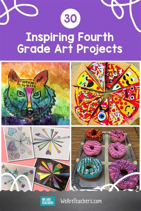 50 Inspiring Fourth Grade Art Projects for Creative Kids | 4th grade ...