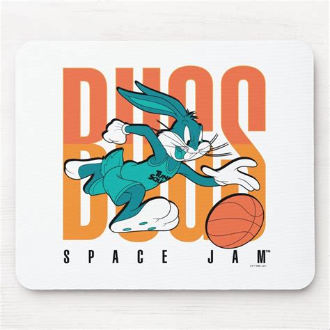 Space Jam: A New Legacy Bugs Bunny Space Jam Mouse Pad | Space jam ...