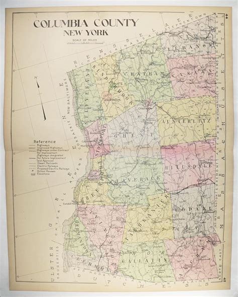 Map Of Columbia County Ny - Zoning Map