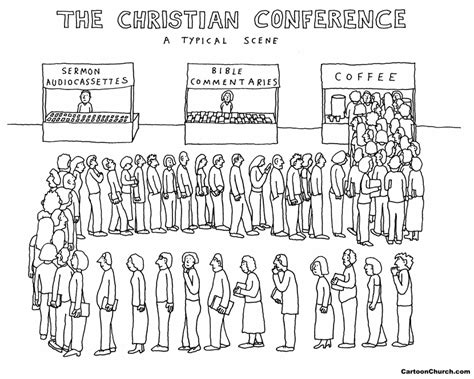 The Christian conference - CartoonChurch.com