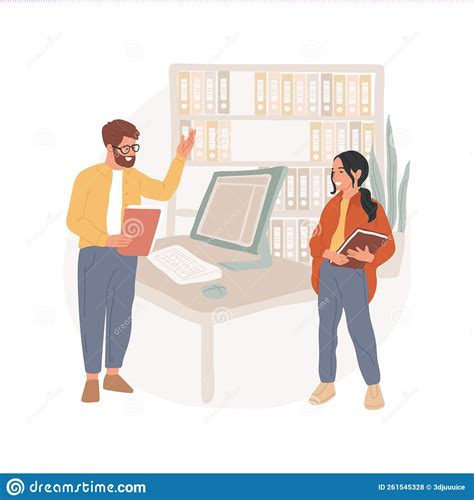 Internships Isolated Cartoon Vector Illustration. | CartoonDealer.com ...