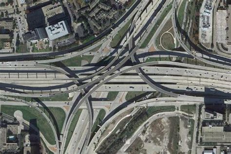 Dallas’ High Five Interchange — Google Sightseeing